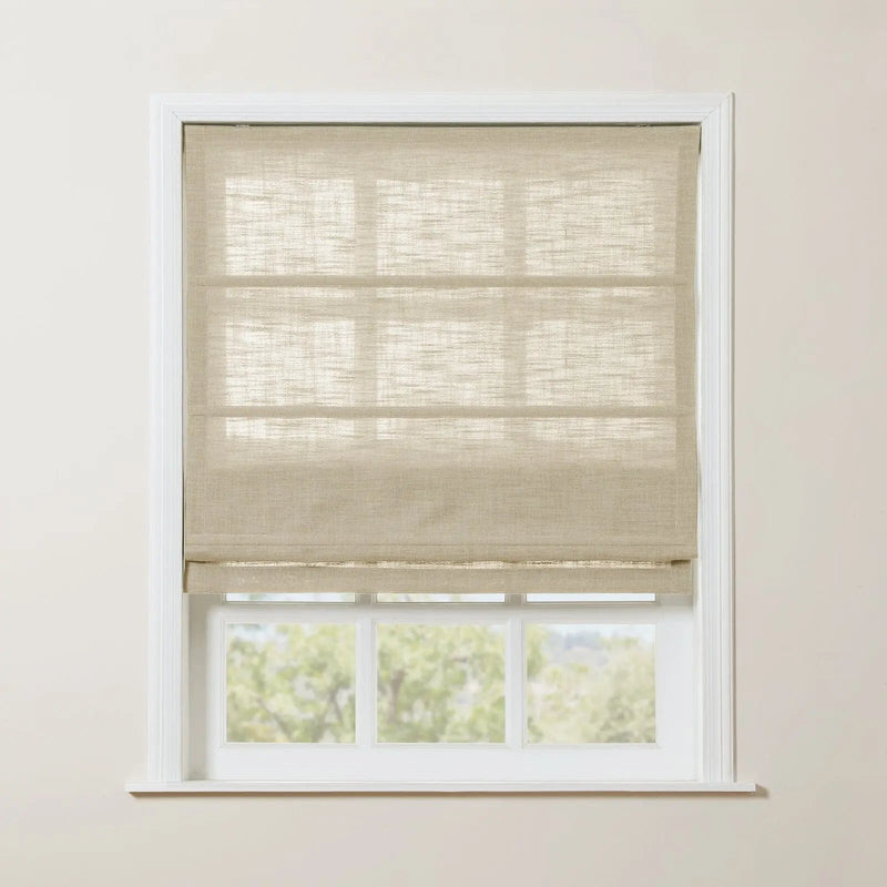 Liz Linen Roman Blind Cordless