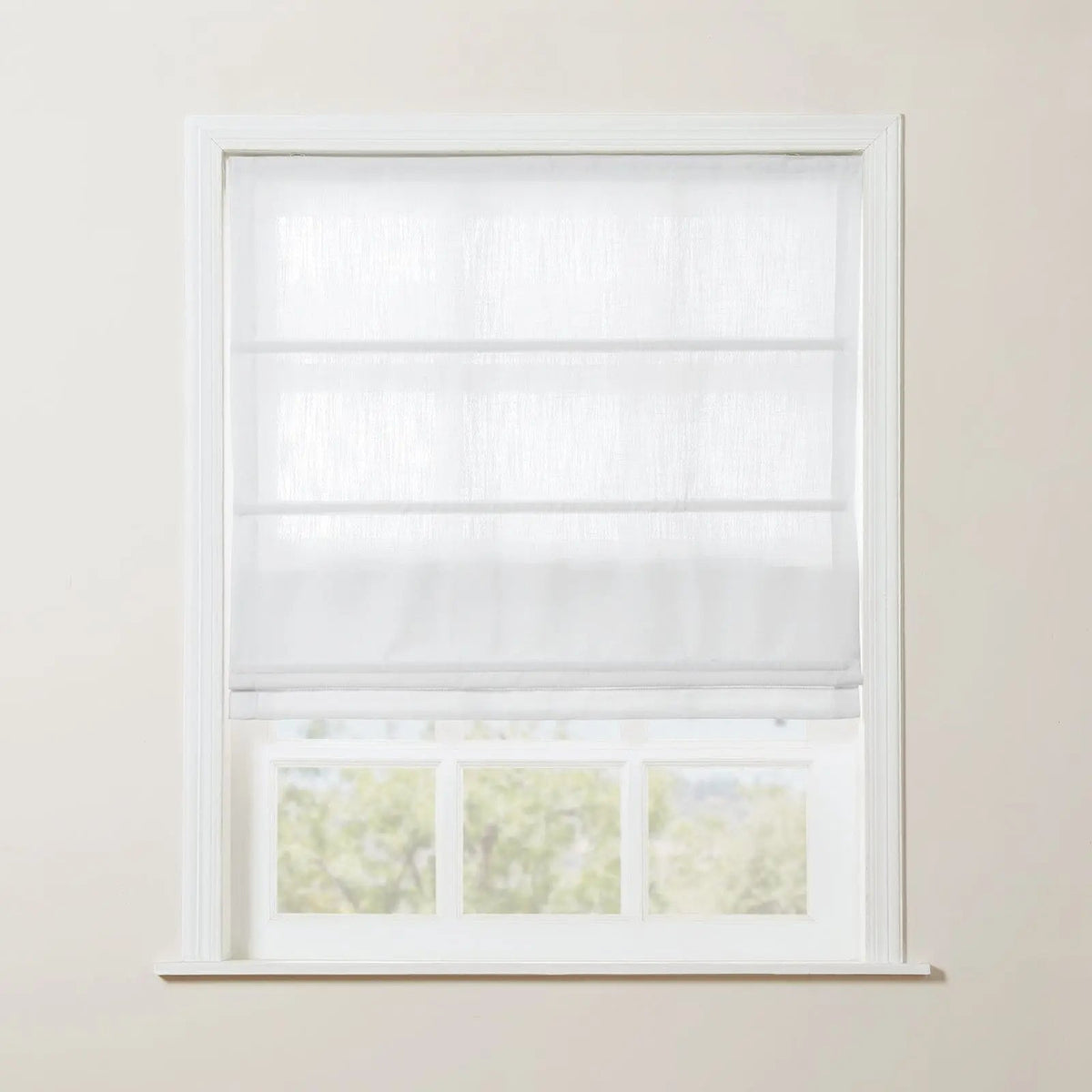 Liz Linen Roman Blind Cordless