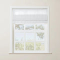 Liz Linen Roman Blind in Wooden Headrail Cordless