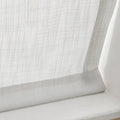 Liz Linen Roman Blind in Wooden Headrail Cordless