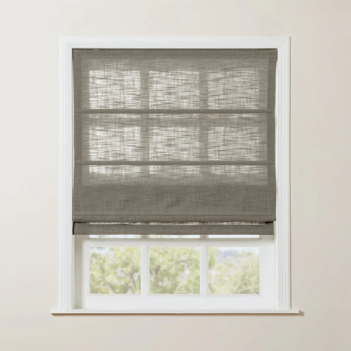 Liz Linen Roman Blind Cordless