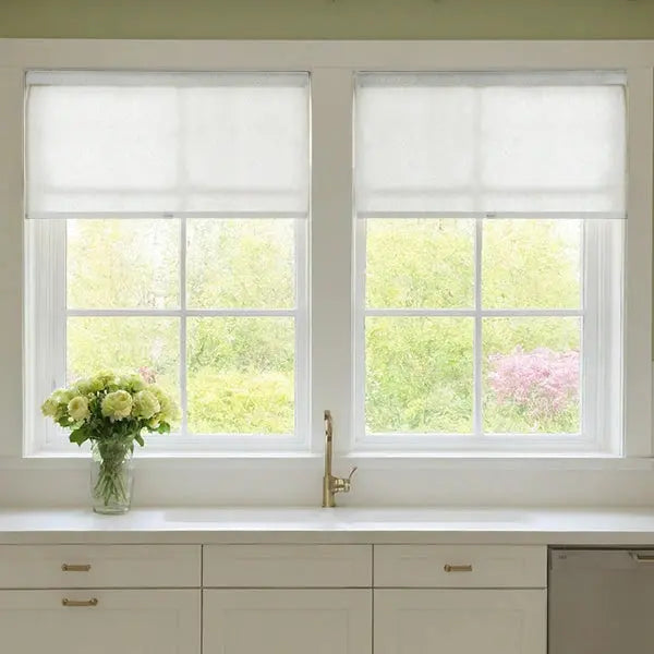 Alvin Linen Blend Cordless Roller Blinds