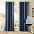 Jawara Textured Linen Cotton Eyelet Curtains
