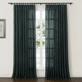 Doris Pure Linen Soft Top Curtains