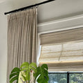 Jawara Textured Linen Cotton Pleated Curtains