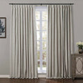 Jawara Textured Linen Cotton Pleated Curtains