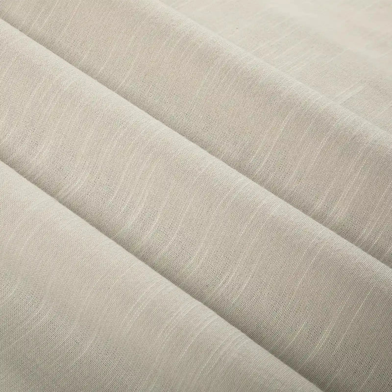 Jawara Textured Linen Cotton Pleated Curtains