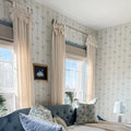 Jawara Textured Linen Cotton Tie Top Curtains