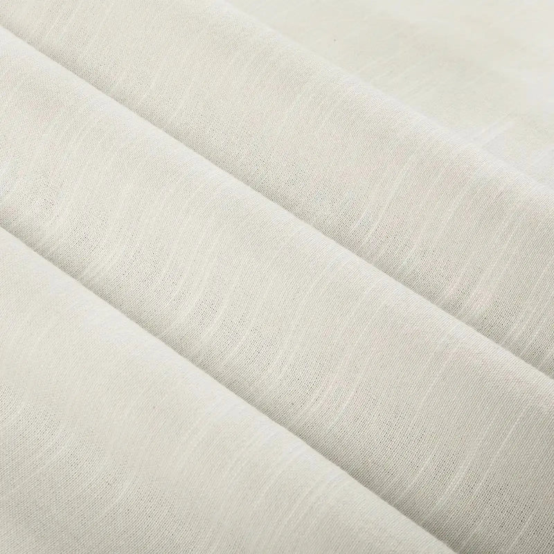Jawara Textured Linen Cotton Pleated Curtains