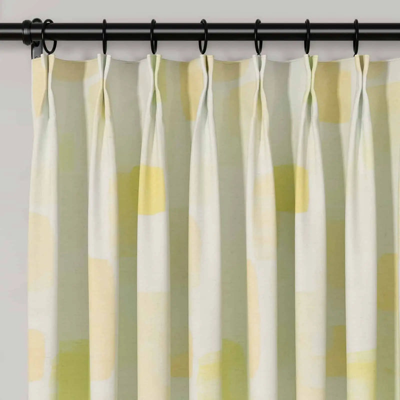 Holly Botanical Boho Pleated Curtains