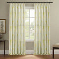 Holly Botanical Boho Pleated Curtains