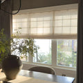 Patti Belgian Linen Roman Blind Cord Lift