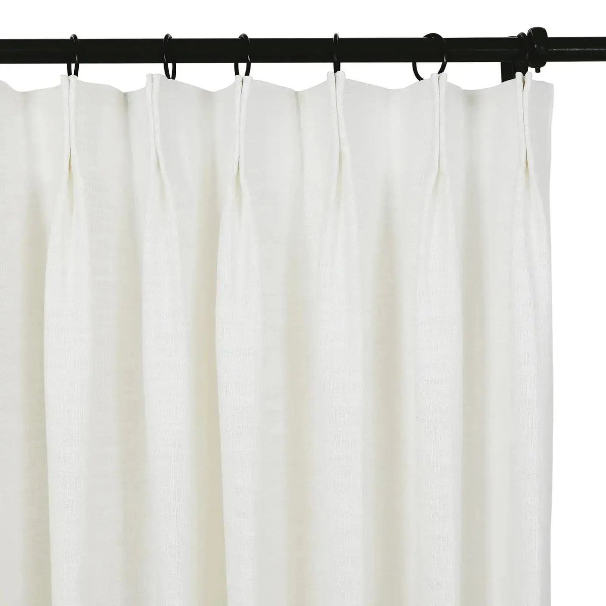 Custom Cafe Curtains Pleated