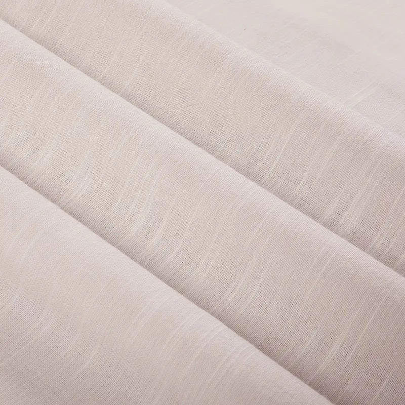 Jawara Luxury Linen Cotton Curtain Pleated- -TWOPAGES
