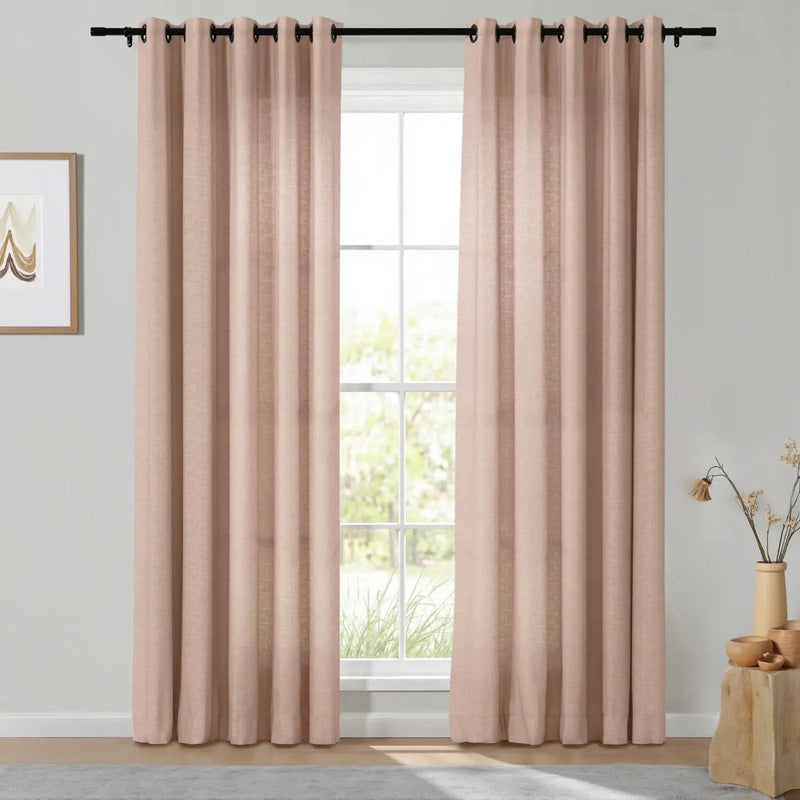 Isabella Heavyweight Cotton Eyelet Curtains