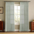 Holly Botanical Boho Pleated Curtains