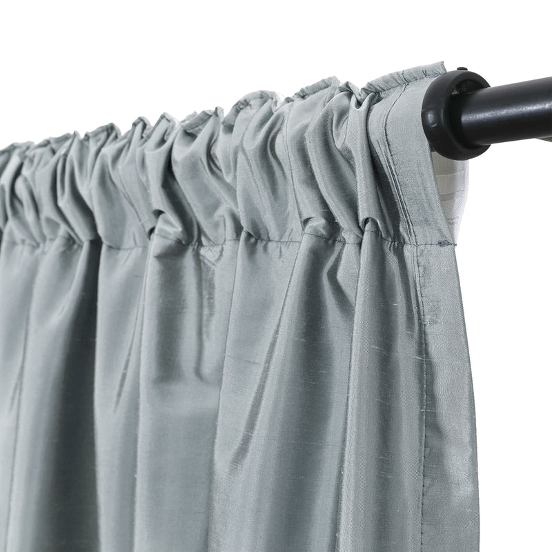 Selman Dupioni Silk Soft Top Curtain