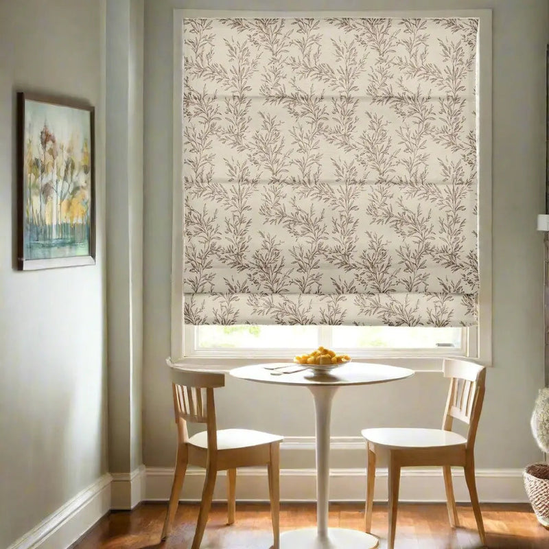Sara Le x TWOPAGES Printed Linen Roman Blind Cordless
