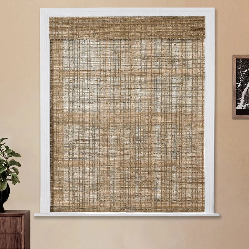 Lay Natural Jute Bamboo Woven Blind - Cinnamon