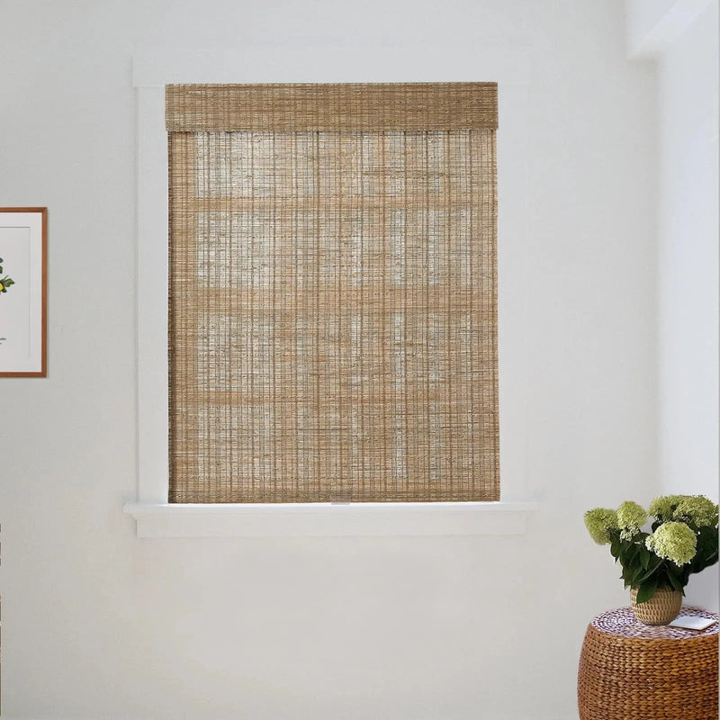 Lay Natural Jute Bamboo Woven Blind - Cinnamon