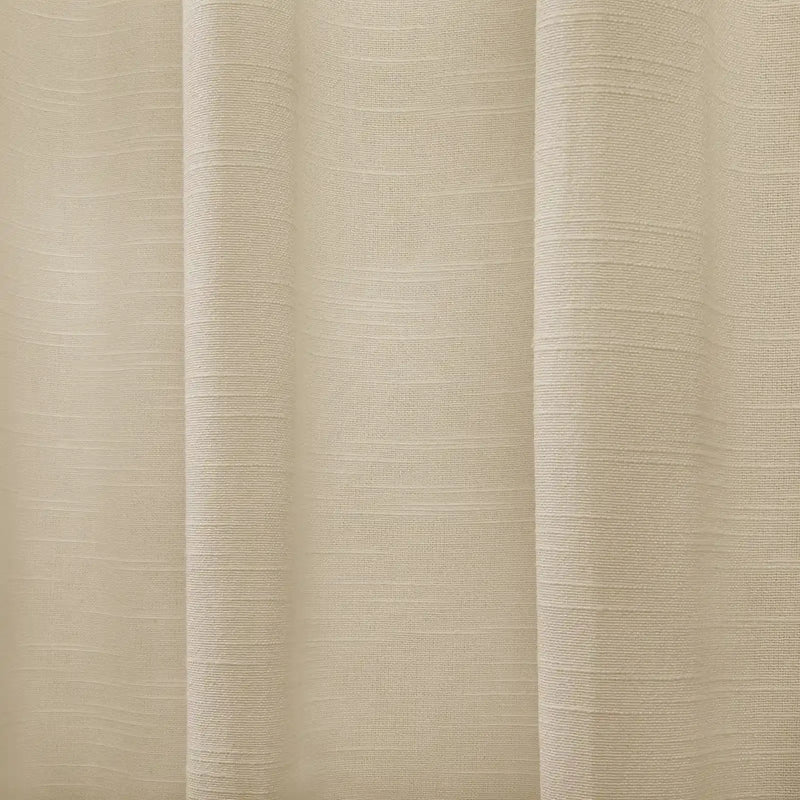 Jawara Textured Linen Cotton Pleated Curtains