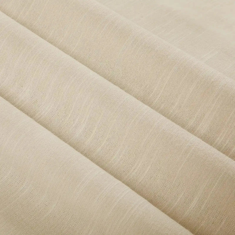 Jawara Luxury Linen Cotton Curtain Pleated- -TWOPAGES