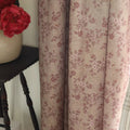 Sara Le x TWOPAGES Vintage Printed Linen Pleated Curtains