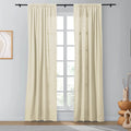 Isabella Heavyweight Cotton Soft Top Curtains