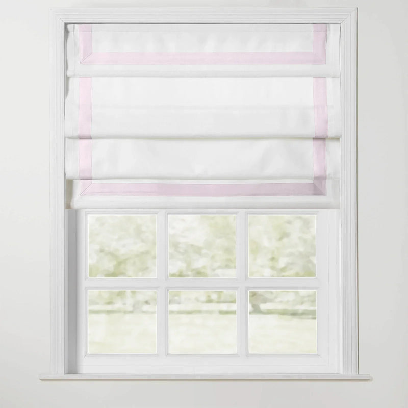 Tyrone Roman Blind with Contrast Border Cordless