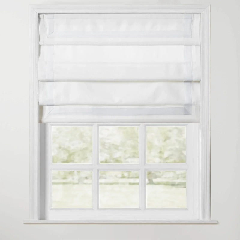 Tyrone Roman Blind with Contrast Border Cordless