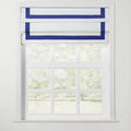 Tyrone Roman Blind with Contrast Border Cordless