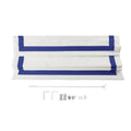 Tyrone Roman Blind with Contrast Border Cordless