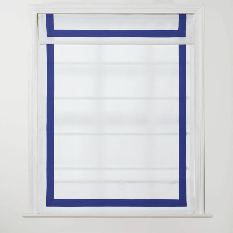 Tyrone Roman Blind with Contrast Border Cordless
