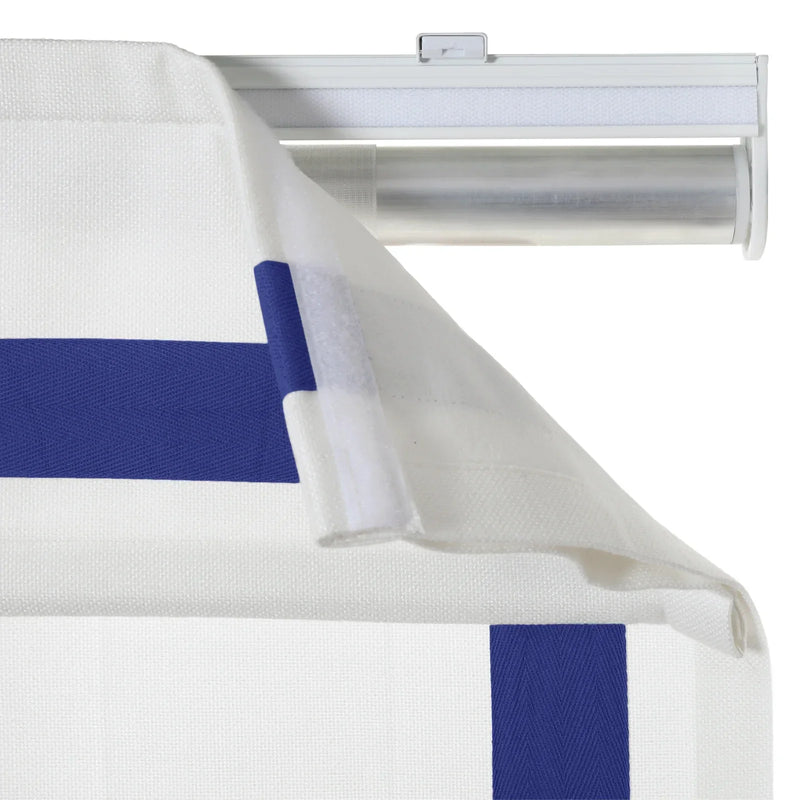 Tyrone Roman Blind with Contrast Border Cordless