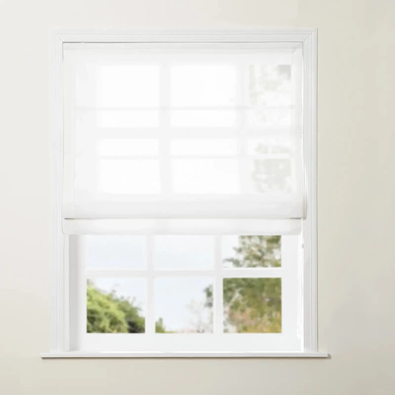 Tyrone Roman Blind with Contrast Border Cord Lift