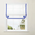 Tyrone Roman Blind with Contrast Border Cordless