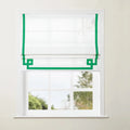 Tyrone Roman Blind with Contrast Border Cordless
