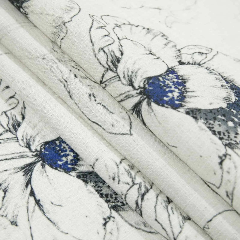 Holly Botanical Boho Pleated Curtains
