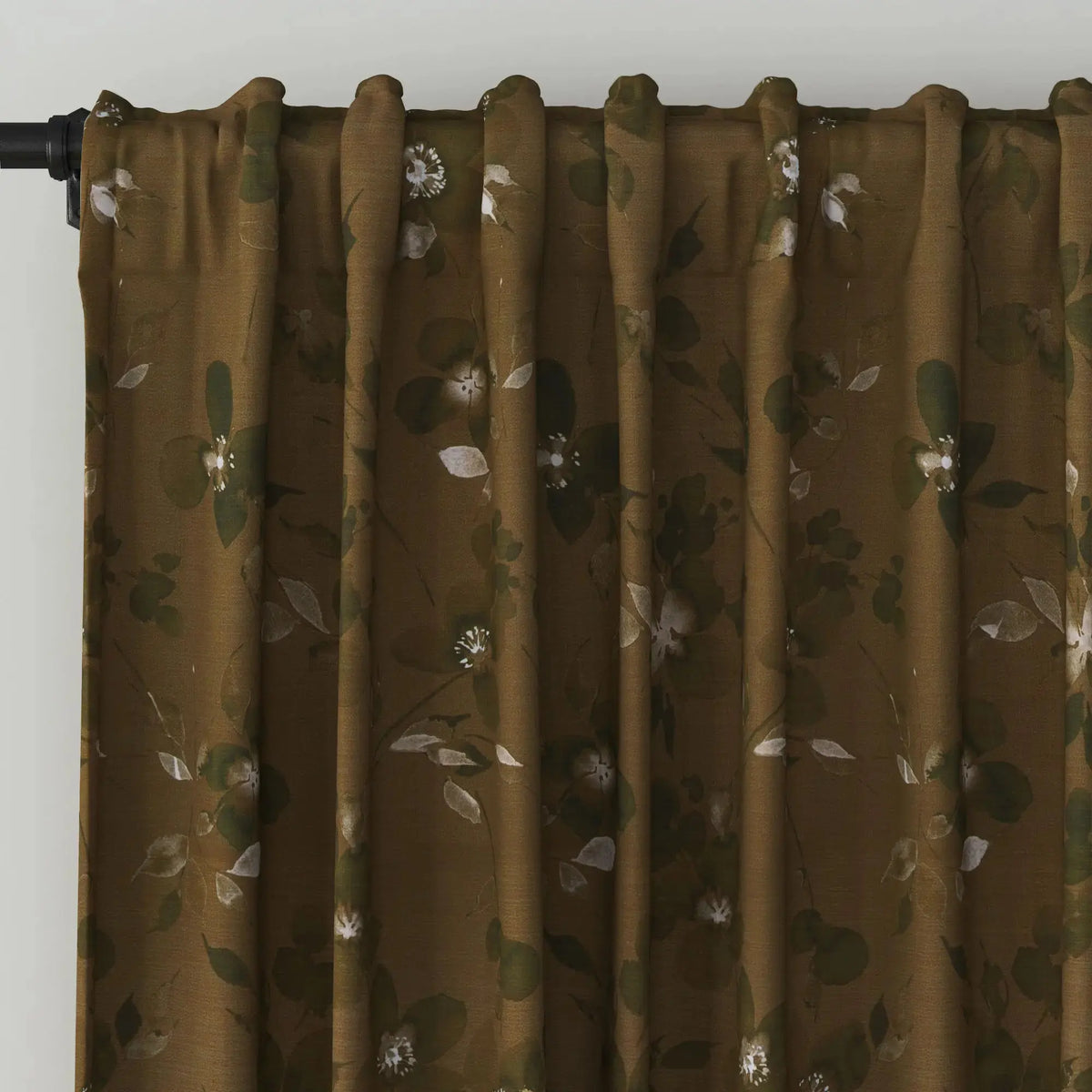 Sara Le x TWOPAGES Vintage Printed Linen Soft Top Curtains