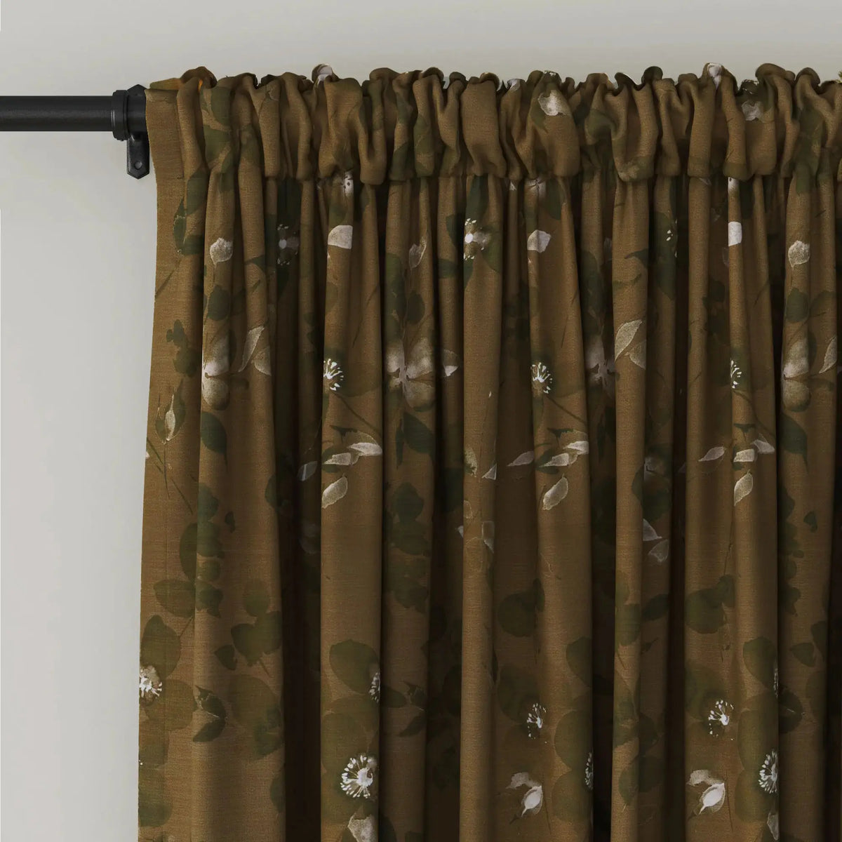 Sara Le x TWOPAGES Vintage Printed Linen Soft Top Curtains