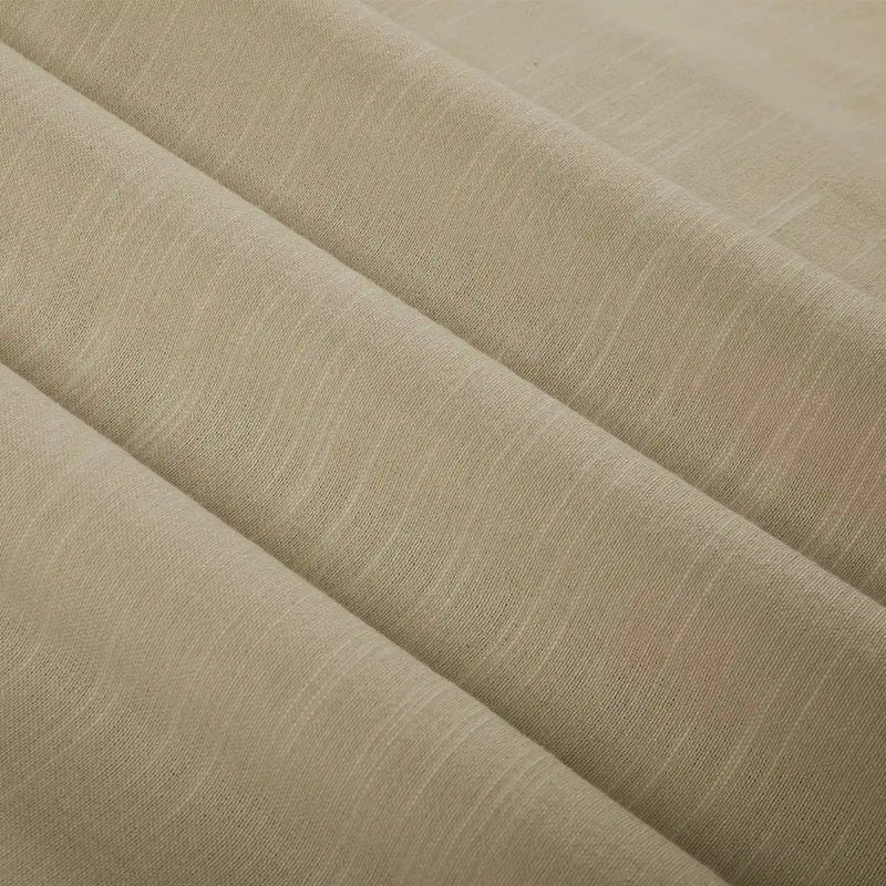 Jawara Luxury Linen Cotton Curtain Pleated- -TWOPAGES