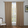 Kyla Lightweight Faux Linen Soft Top Curtains