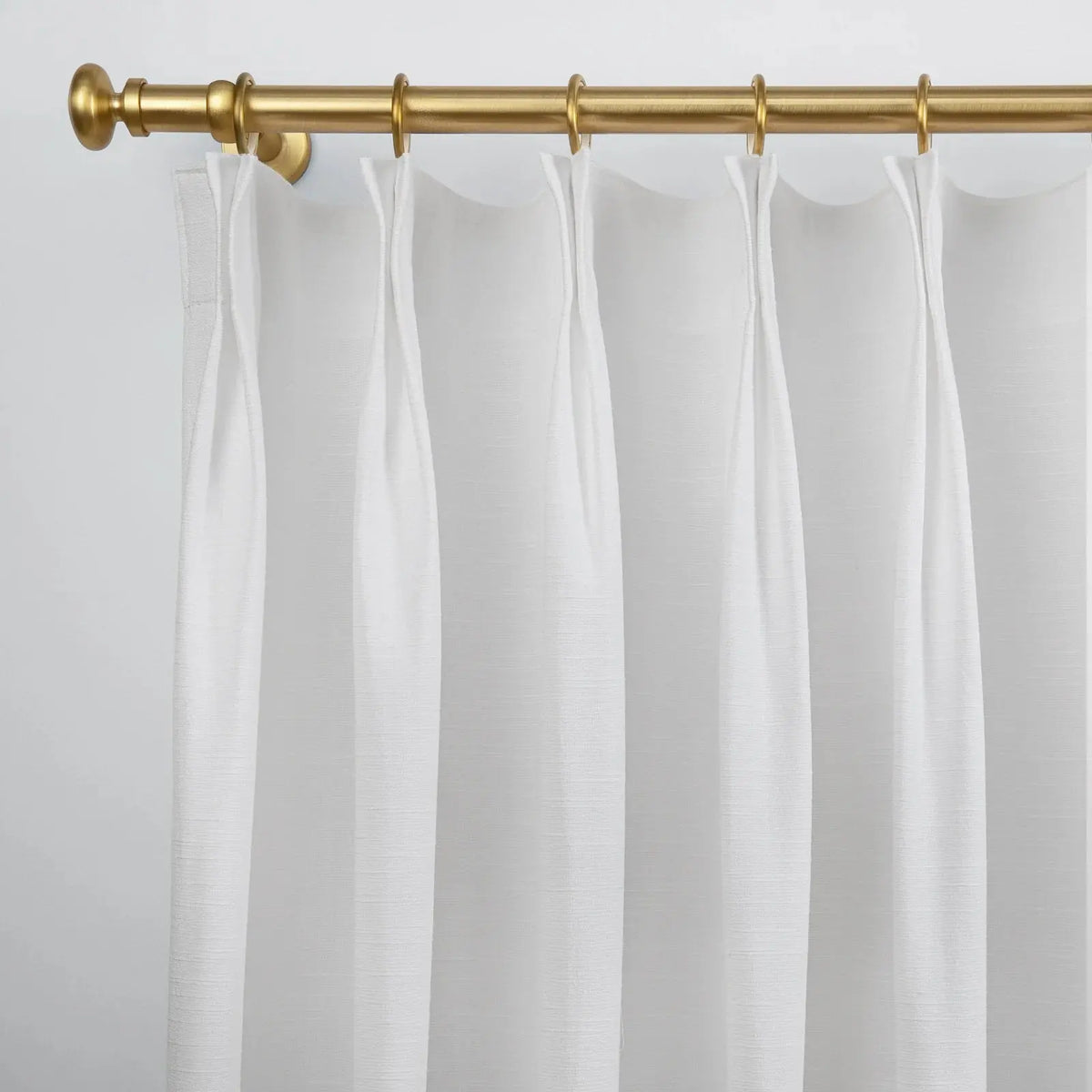 Jawara Textured Linen Cotton Pleated Curtains