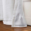 Kyla Lightweight Faux Linen Eyelet Curtains