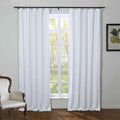 Kyla Lightweight Faux Linen Soft Top Curtains