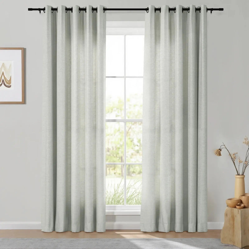 Isabella Heavyweight Cotton Eyelet Curtains