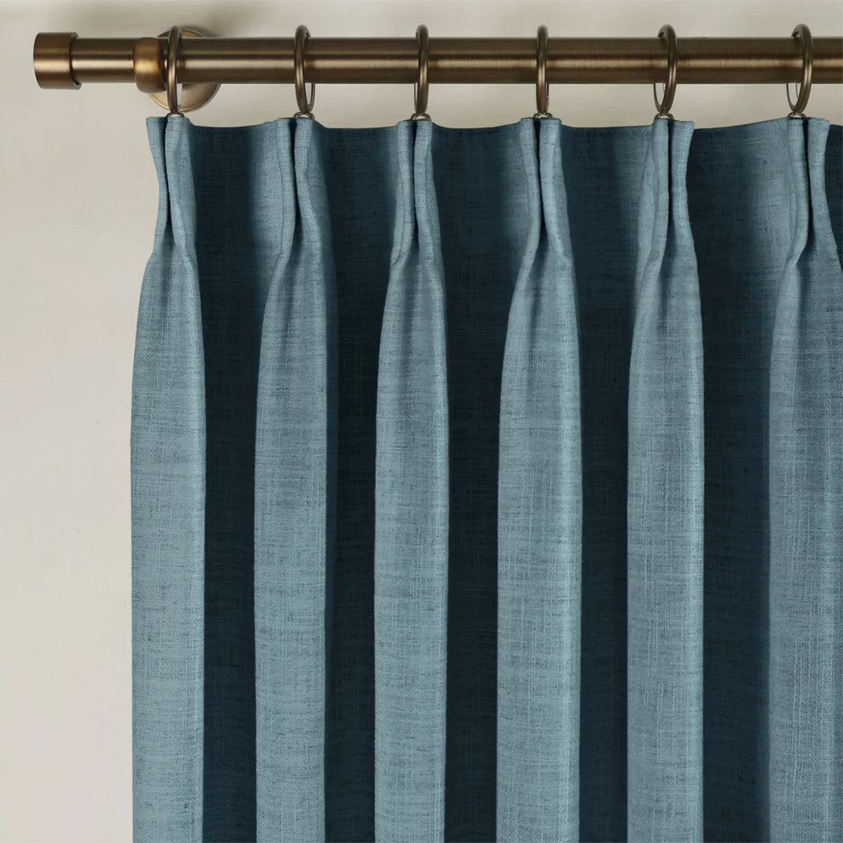 Liz Linen Pleated Curtains