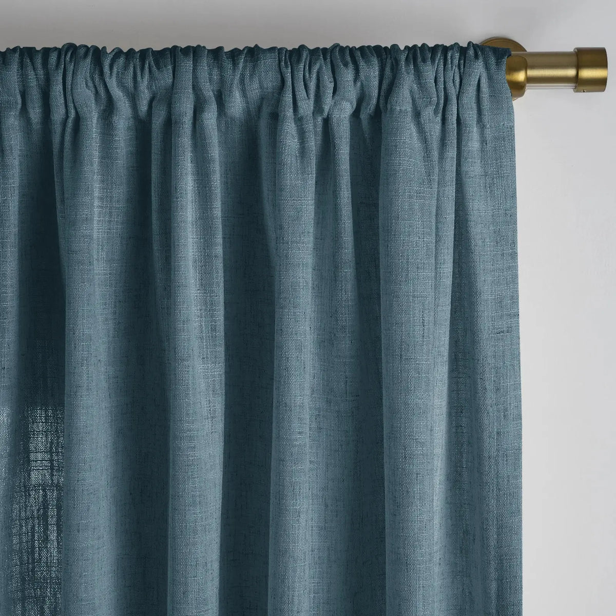 Liz Linen Soft Top Curtains