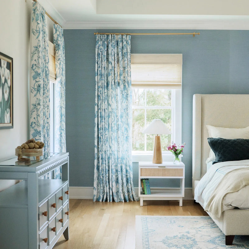 Holly Botanical Boho Pleated Curtains