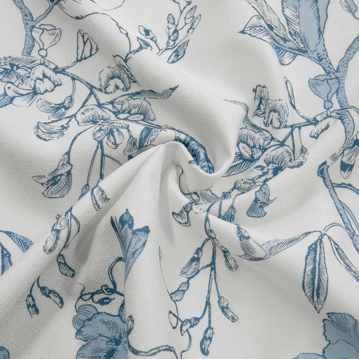 Holly Botanical Boho Pleated Curtains